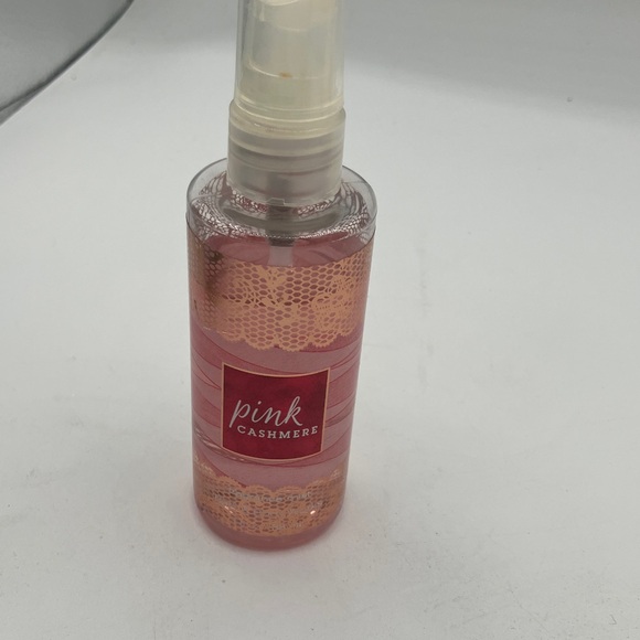 Bath & Body Works Pink Cashmere Body Mist 3 oz. Bottle 3/4 full - Picture 1 of 2